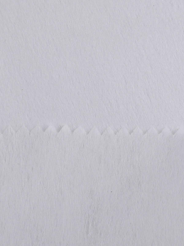 Polyester 1030HF Cut Away Embroidery Backing Non Woven Fusible Hard Handfeeling Interlining 