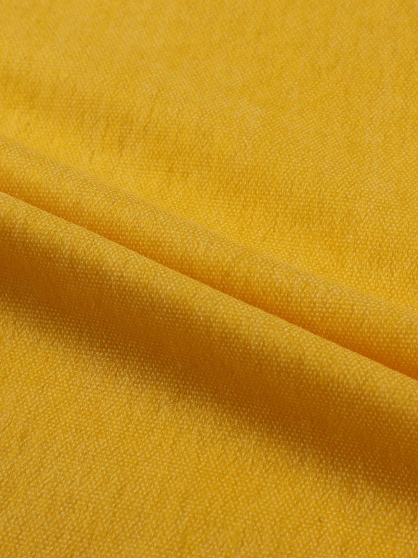 Polyester+Nylon Light Weight Color Yellow High Grade Garment Fusible Non Woven Interlining