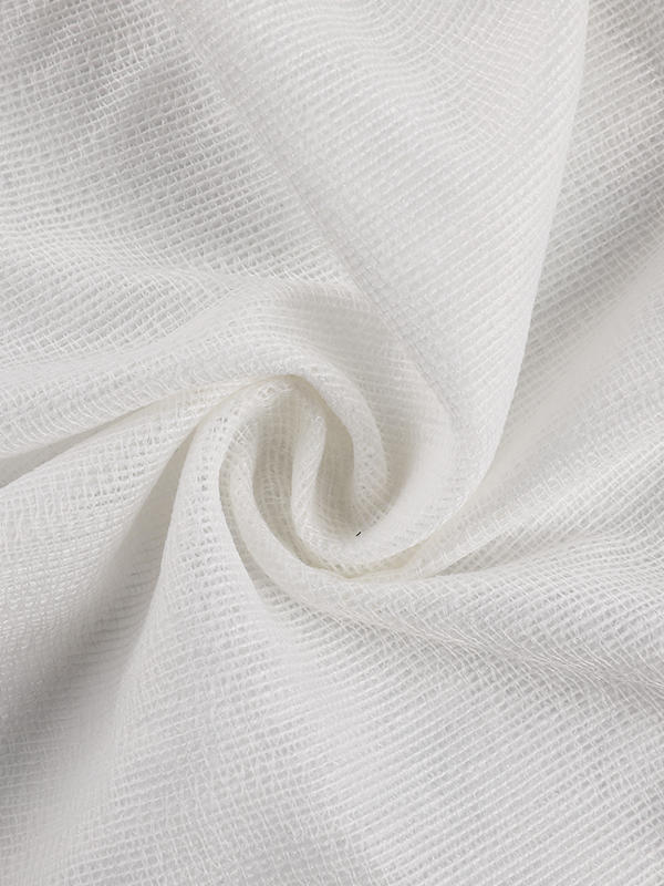 Polyester Viscose Brushed Light Weight Knitted Fusible Clothing Woven Brushed Interlining 