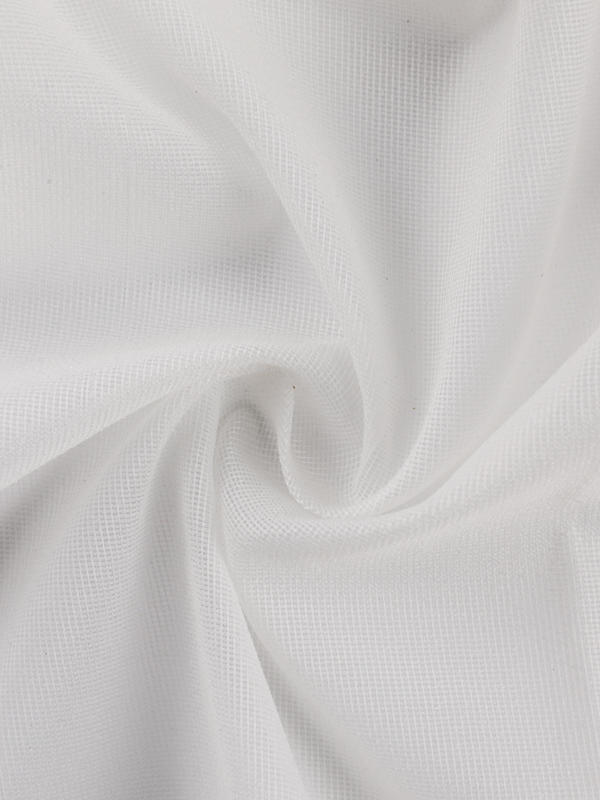 Polyester Soft Warp Knitted Man's Suit Iron On Adhesive Woven Apparel Interlining 