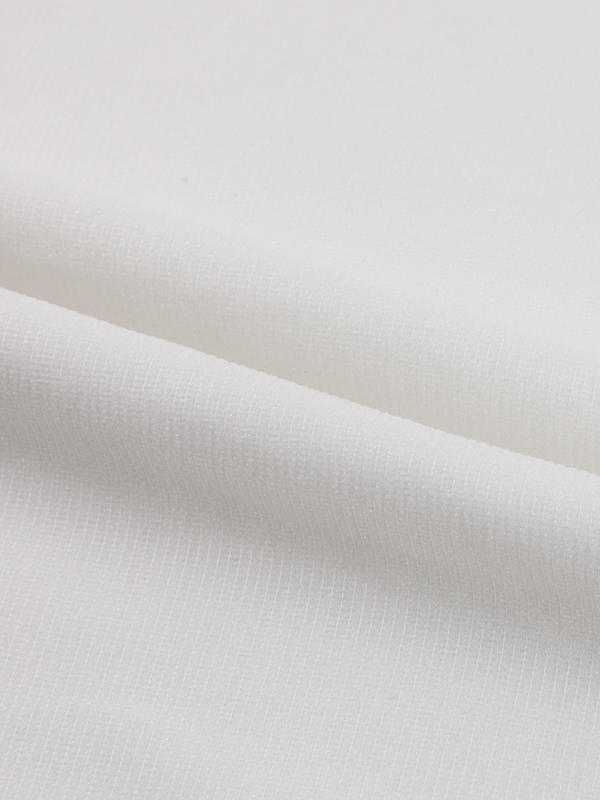 Polyester Warp Knitted Man's Suit Fusible Woven Elastic Interlining 