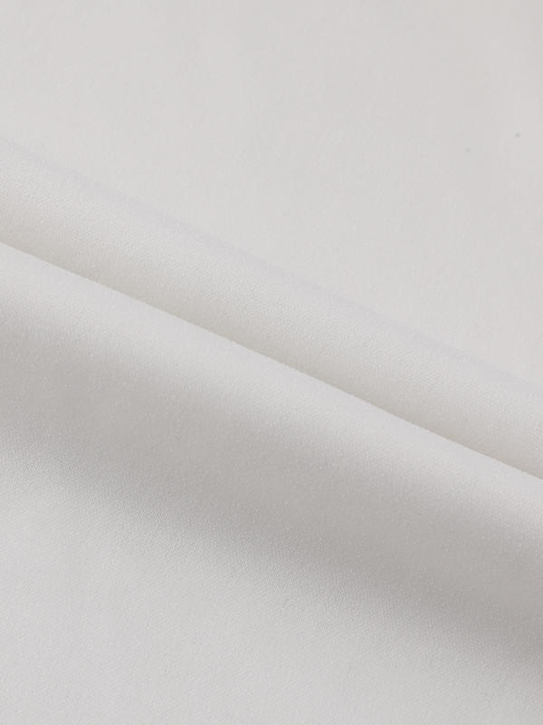 Polyester Soft  Light Weight One Way Stretch Garment Thin Fusible Woven Interlining